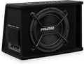 Caliber BC112SA-PRO - Set subwoofer attivo per auto, con amplificatore da 12", 500 W RMS, potenza di picco 1000 W, set di altoparlanti attivi per auto, colore: nero
