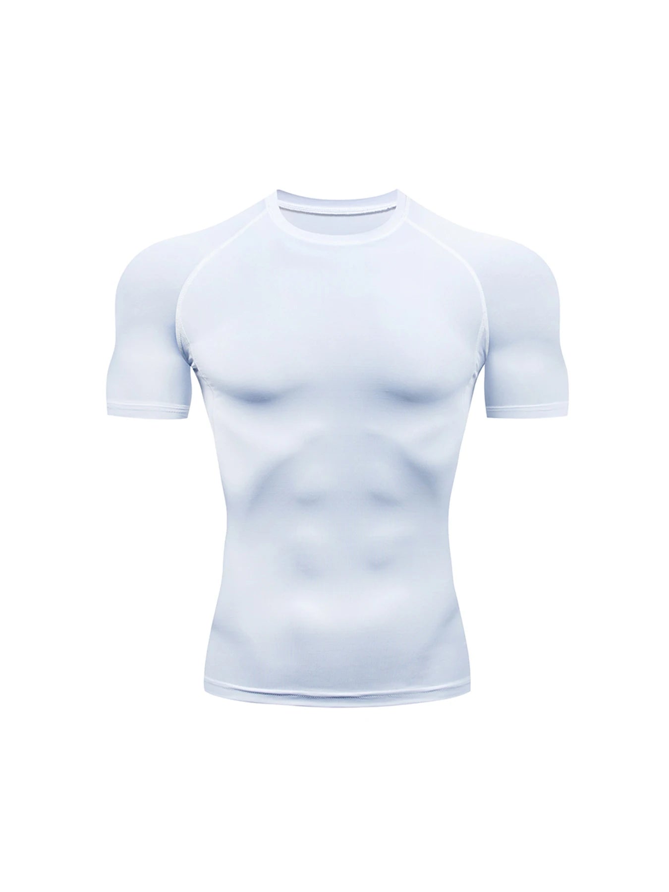 Men's Summer Sports Top Short-Sleeved Quick Drying T-Shirt for Fitness Jogging Volleyball Basketball Gym Fitness Sets