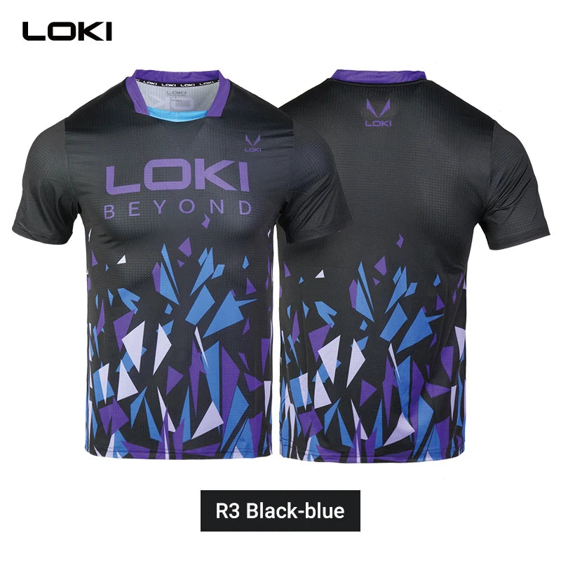 LOKI Sport Wear Quick Dry Men Women Tennis Wear Training Clothes for Table Tennis