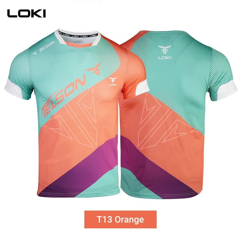 LOKI Sport Wear Quick Dry Men Women Tennis Wear Training Clothes for Table Tennis