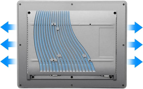 12 Inch Industrial Embedded Panel PC 10 Point Capacitive Touch Screen 2xUSB3.0 2xHDMI 2xRS232 2xLAN I3-7100U 8GB RAM 128GB SSD