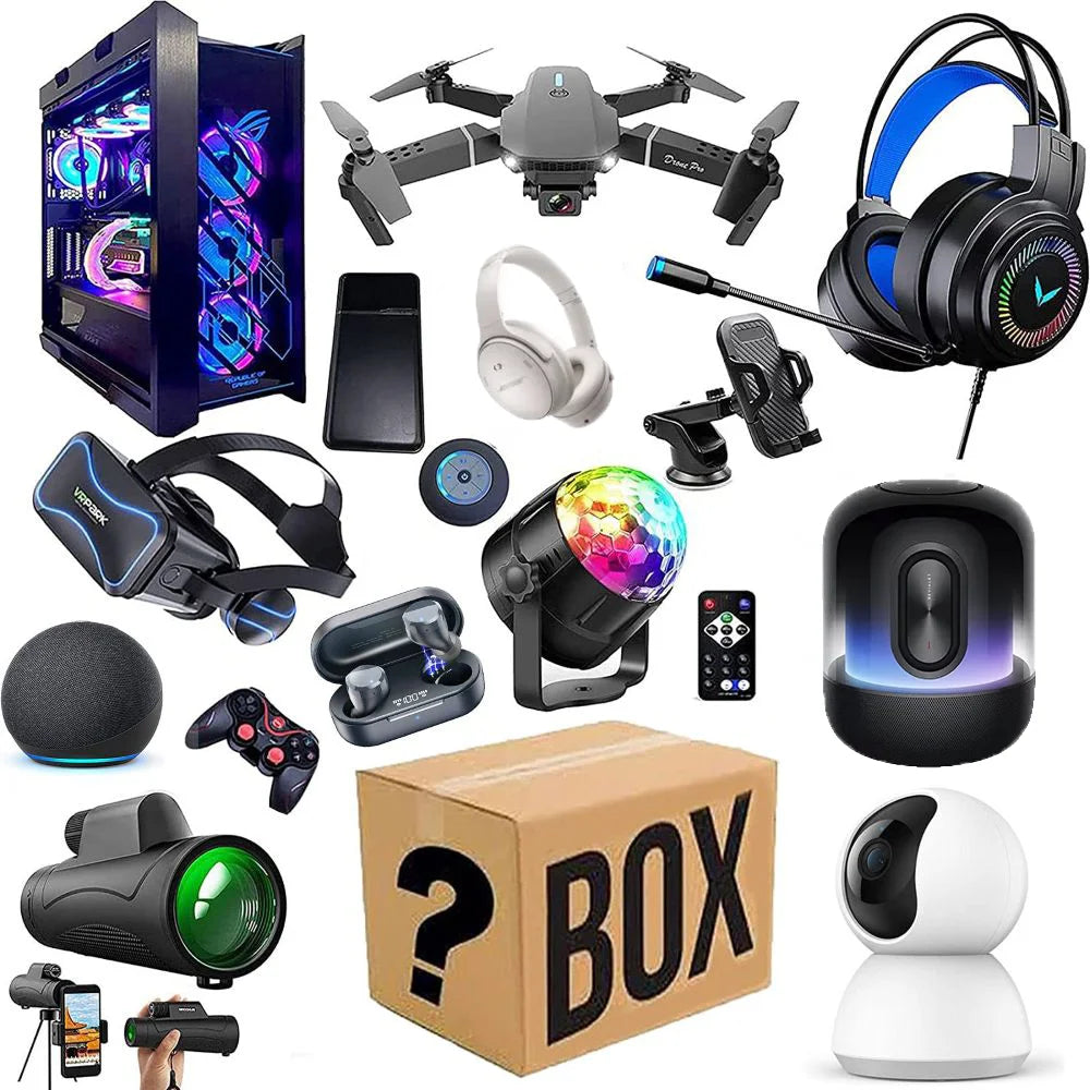 Electronics 3c Lucky Mystery Box Blind Box 100% Surprise High Quality Mistery New Festival Gift Novelty Smart Watch Mystery Box