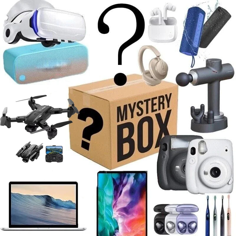 Electronics 3c Lucky Mystery Box Blind Box 100% Surprise High Quality Mistery New Festival Gift Novelty Smart Watch Mystery Box