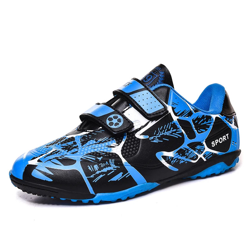Football Shoes Low-top Soccer Futsal Football Boots FG HG TF Team Sports Boy's Girls' Children's Hook & Loop Footwear Sneakers