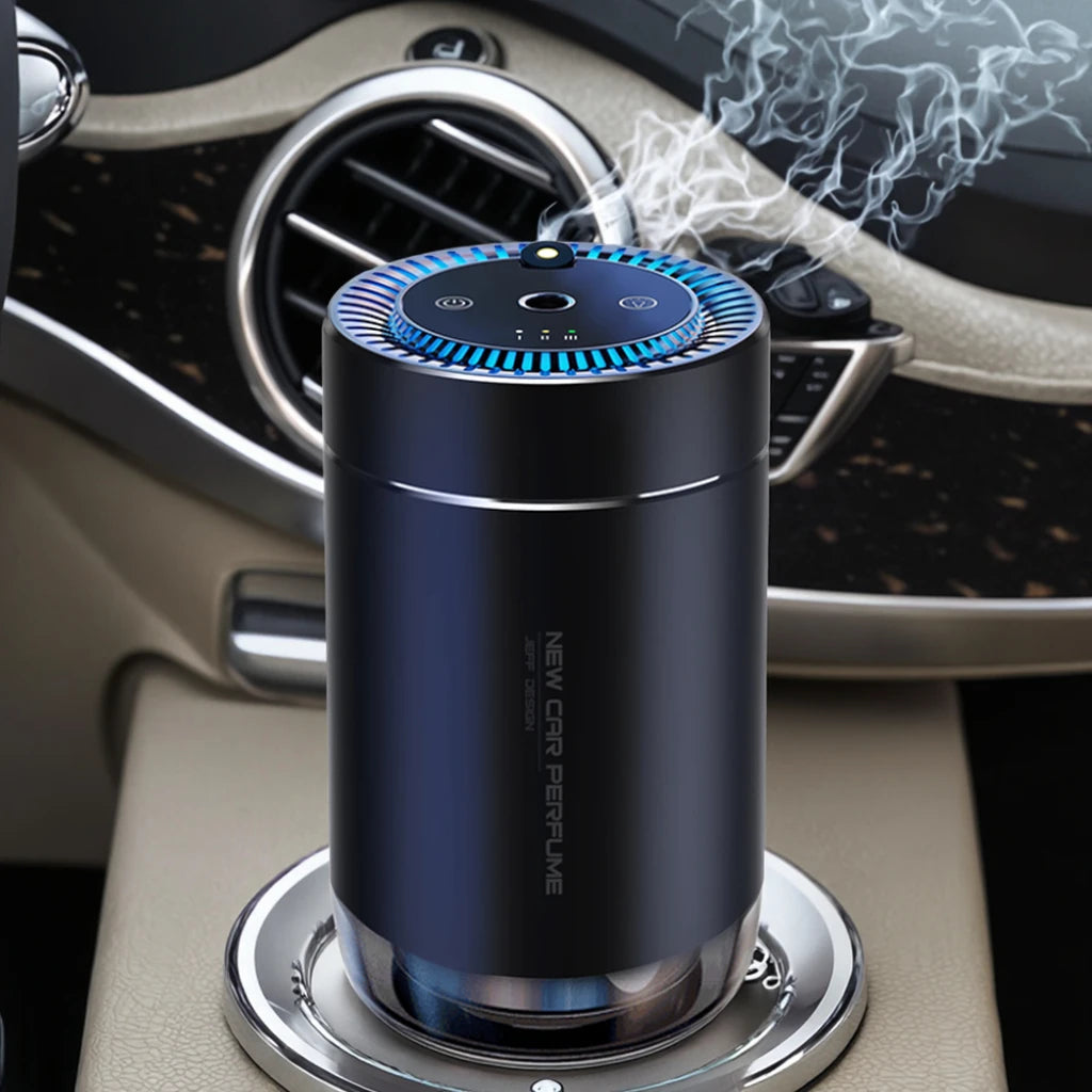 Rechargeable Metal Aromatic Oil Diffuser for Home Car Waterless Electrical Fragrance Eco-Friendly Home Car Air without oil