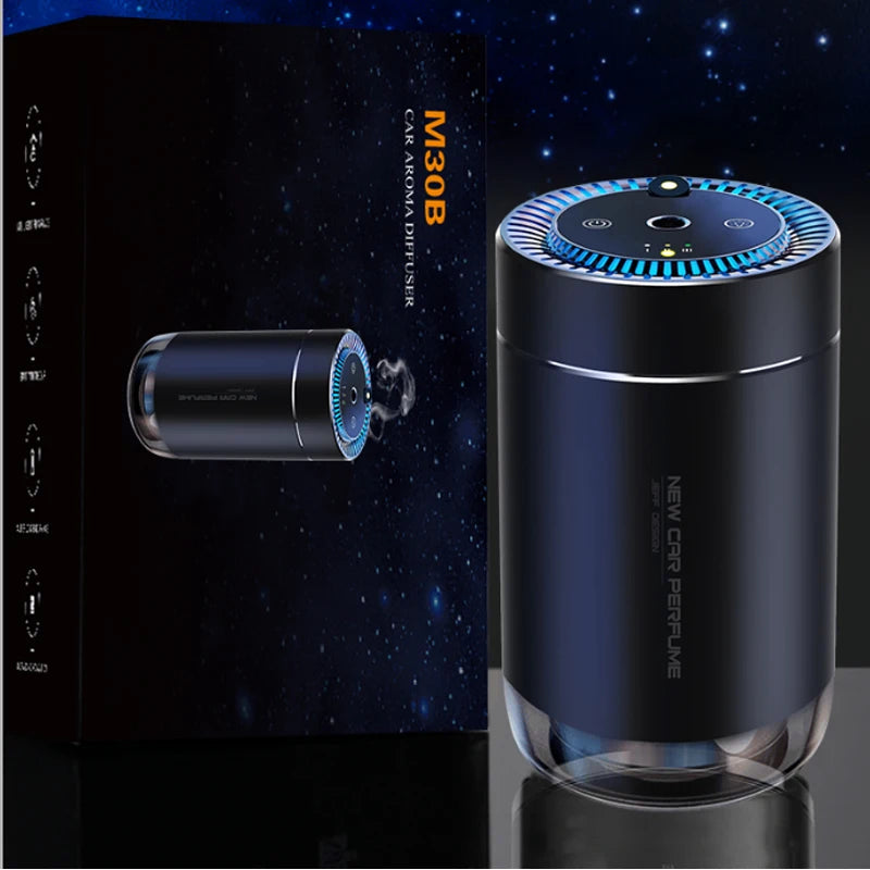 Rechargeable Metal Aromatic Oil Diffuser for Home Car Waterless Electrical Fragrance Eco-Friendly Home Car Air without oil