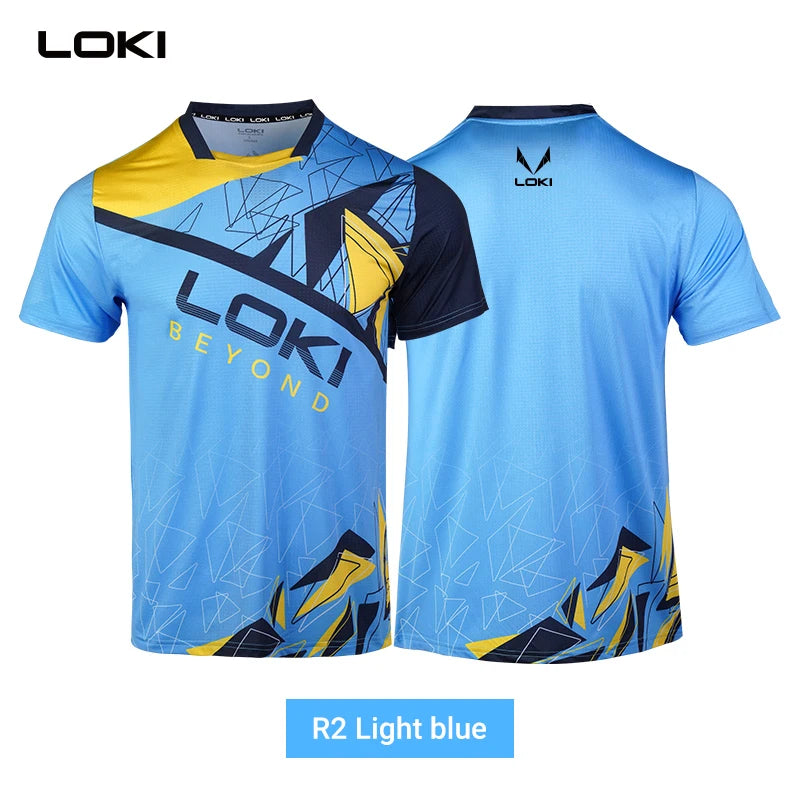 LOKI Sport Wear Quick Dry Men Women Tennis Wear Training Clothes for Table Tennis