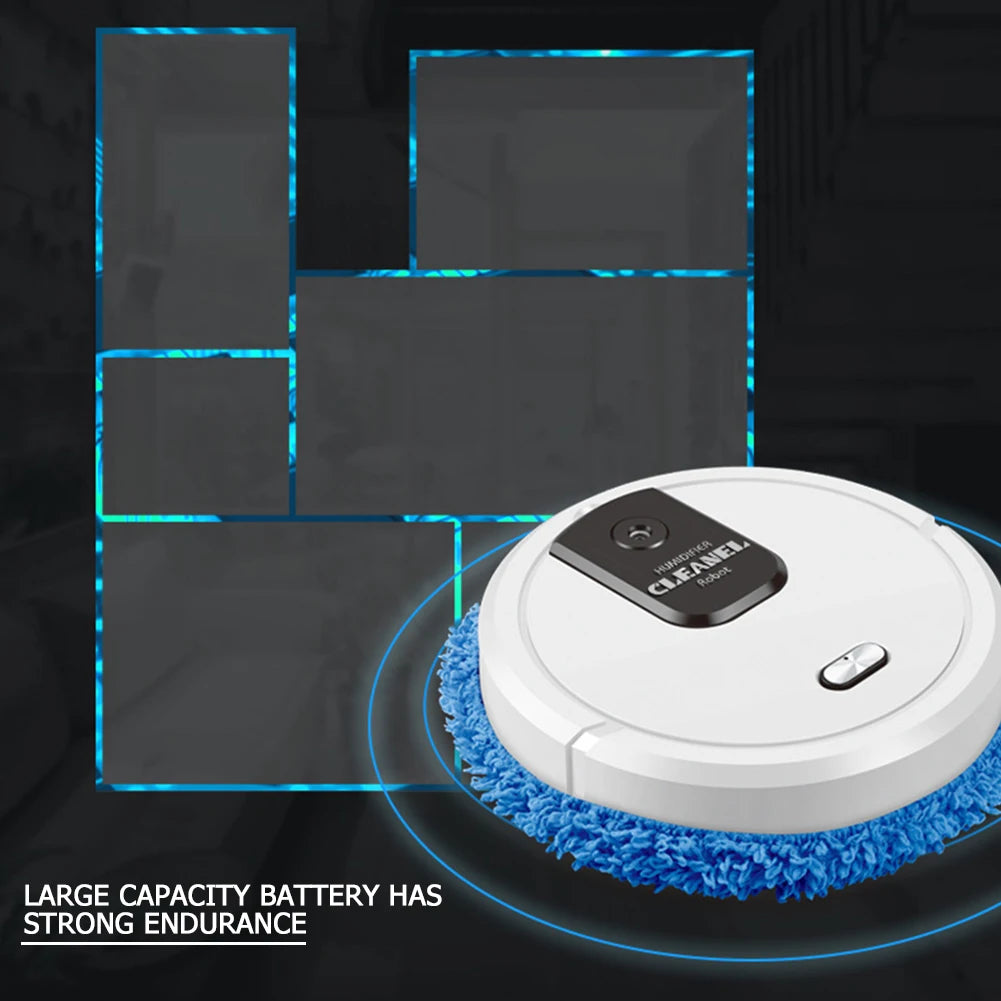 Automatic Self Cleaning Sweep Mop Robot Cleaner With Spray