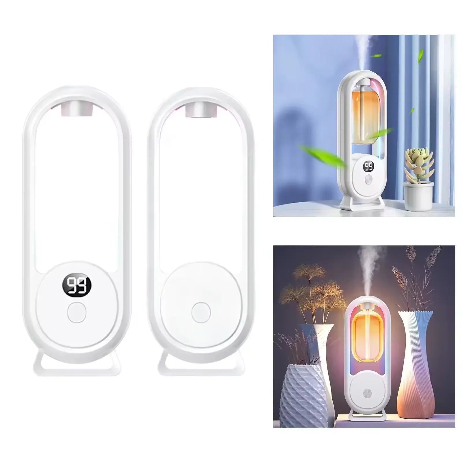 Portable Automatic Essential Oil Diffuser Auto Aromatherapy Bathroom Deodorizer Machine Hotel Spray Fragrance Machine