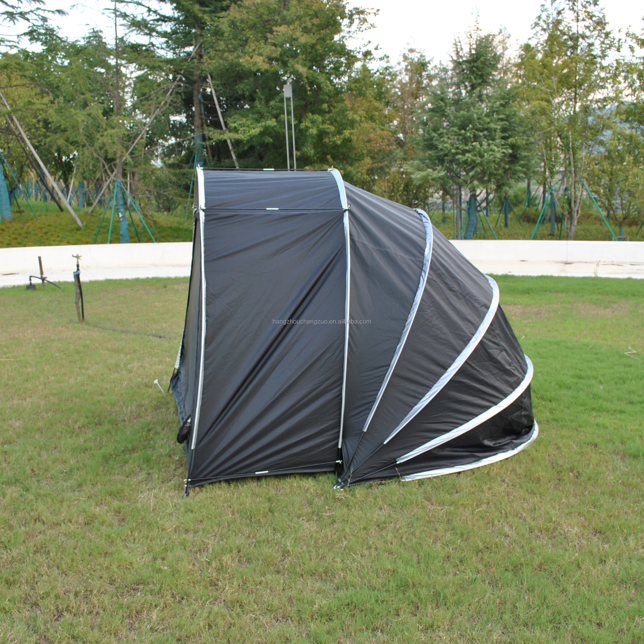 2 in 1 Outdoor Bike & Scooter Storage Cover Tent for Patio Furniture Bicycle Motorcycle Lawn Mower Storage