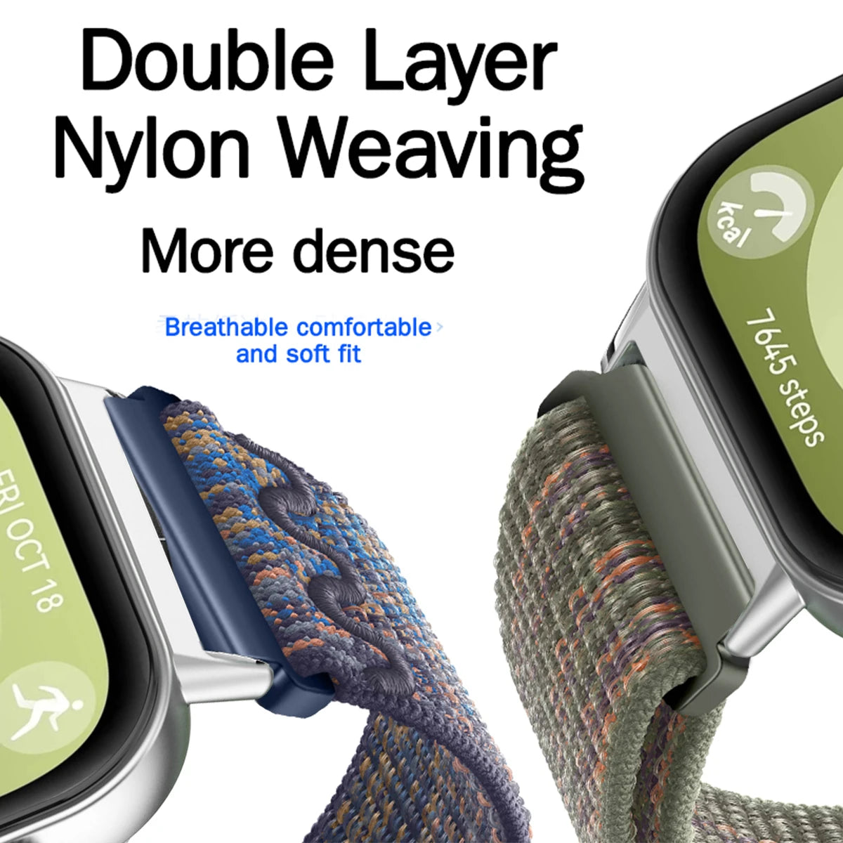 Nylon Loop Strap for Huawei Watch Fit 3 SmartWatch Sport Band for Huawei Watch Fit3 2 Replacement Bracelet Wristband Accessories