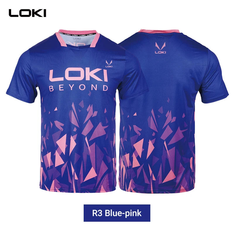 LOKI Sport Wear Quick Dry Men Women Tennis Wear Training Clothes for Table Tennis