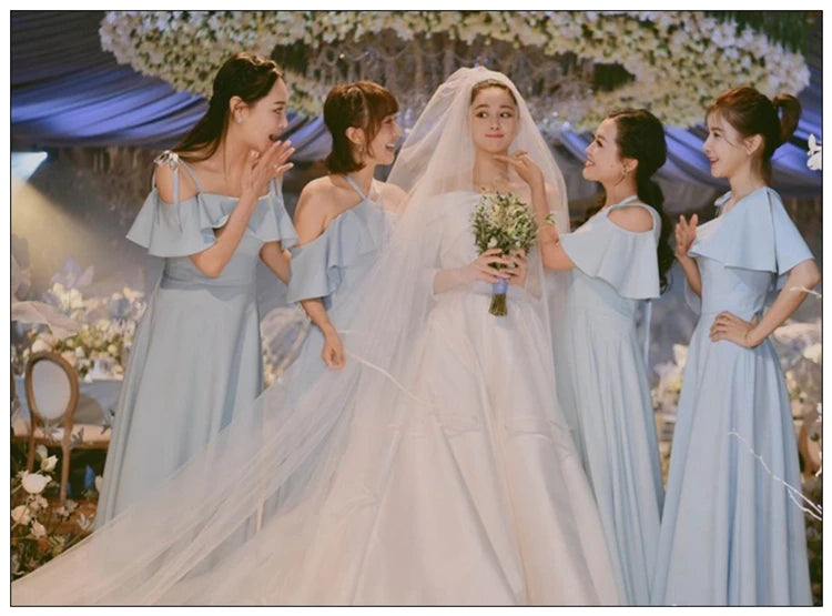 V071 Hot Selling Romantic Outdoor Simple Wedding Bridal Veils 1.5M,3.4M.6M Long High Quality Bridal Wedding Accessories