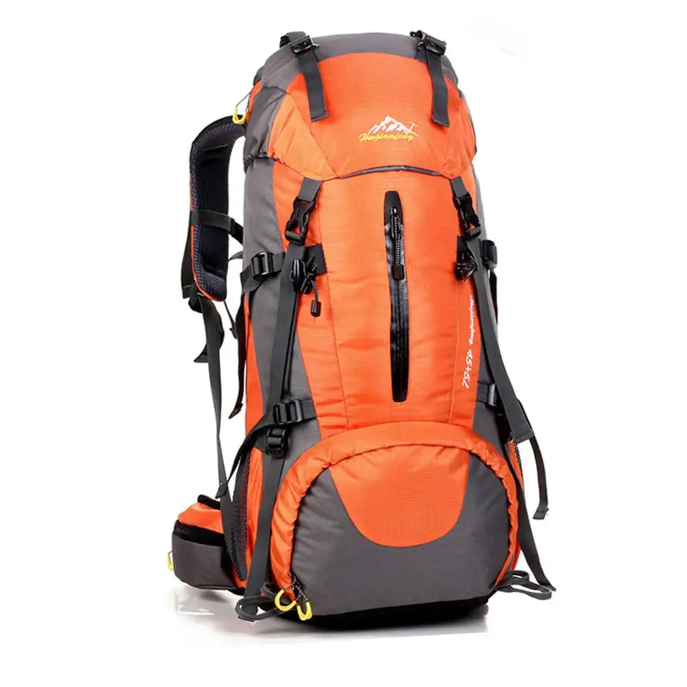 Sami Studio 60L Alligator Pattern Softback Unisex Fashion Backpack Shoe Compartment Outdoor Waterproof Zipper Nylon Resin Mesh