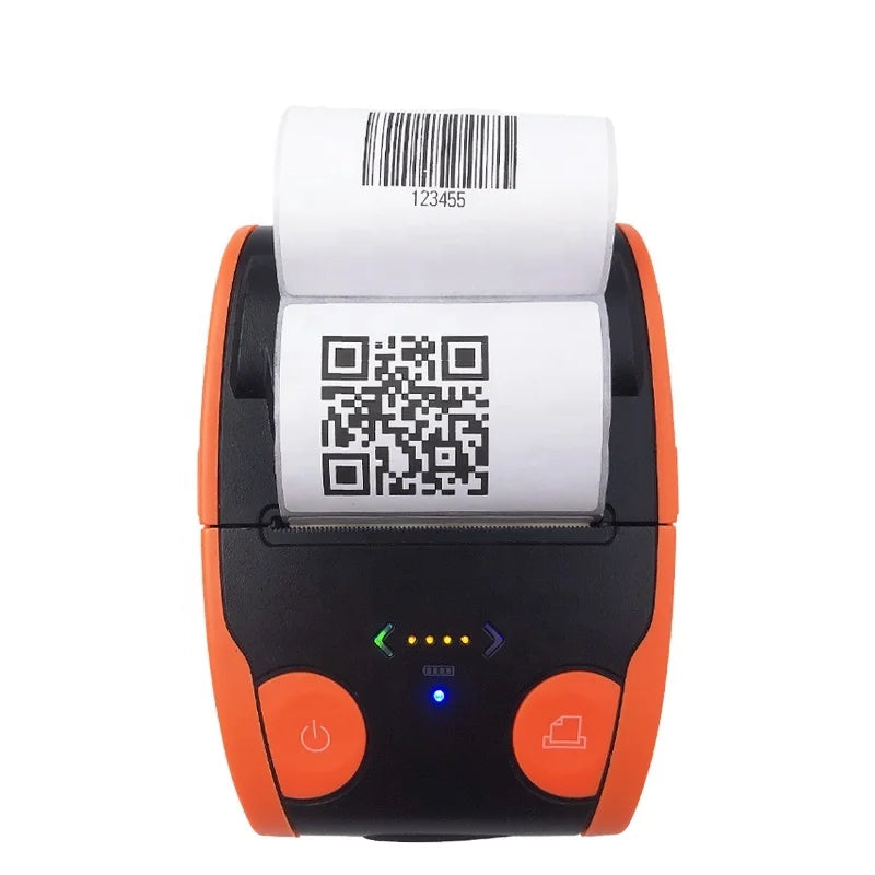 2inch Mini Portable Thermal Printer Android Small 58MM POS Wireless Label Receipt Mobile Bluetooth Printer