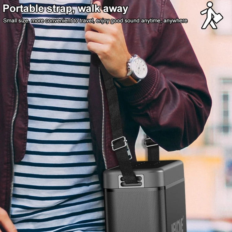 Dropshipping WEKOME D41 Kong the King 200W Outdoor Portable Wireless Speaker With Strap