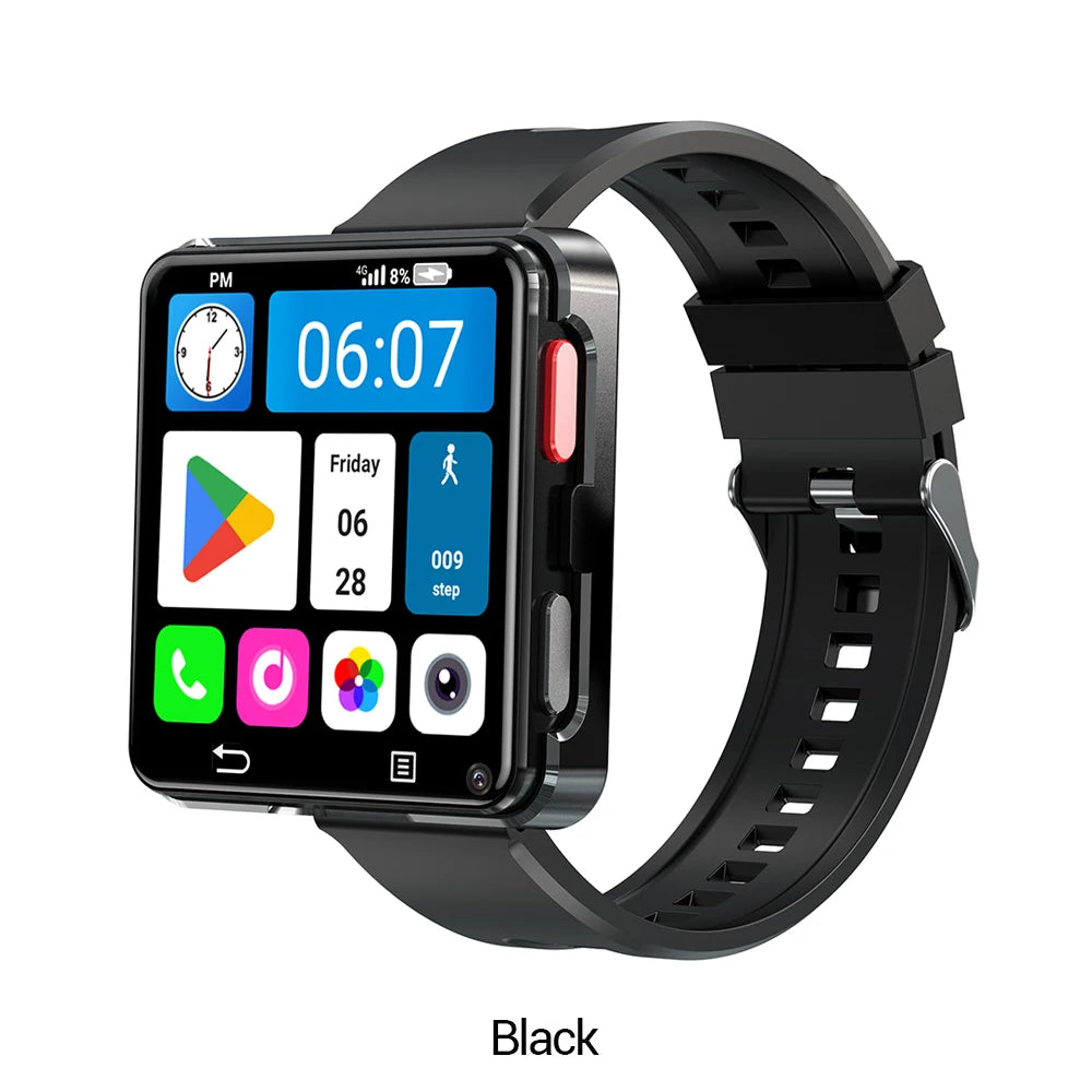 S998 Smart Watch 4G Android 11 OS 500W Dual Camera 3GB Ram 32GB Rom 2.64 Inch 490*490 Screen GPS Wifi Strap Removable Smartwatch