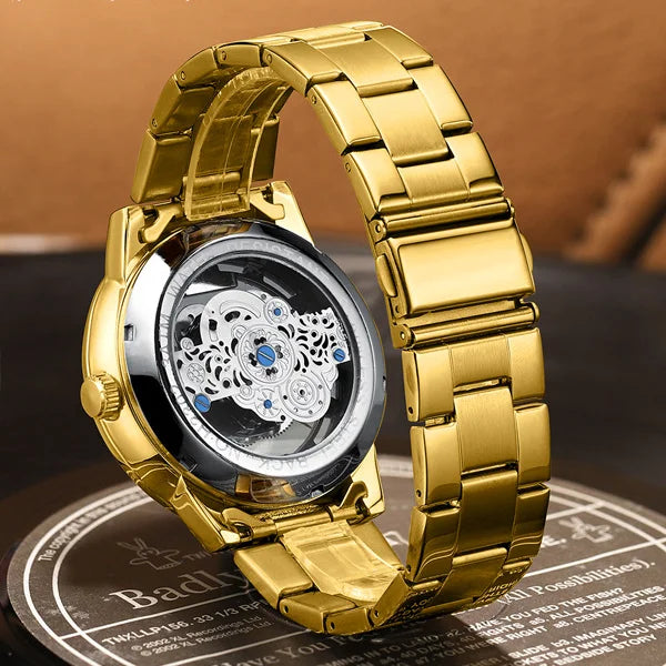 Binbond B3030 3030 Casual Wristwatch Waterproof Luminous Date Stainless Steel High Quality Men Watch Luxury Quartz Men's Watches