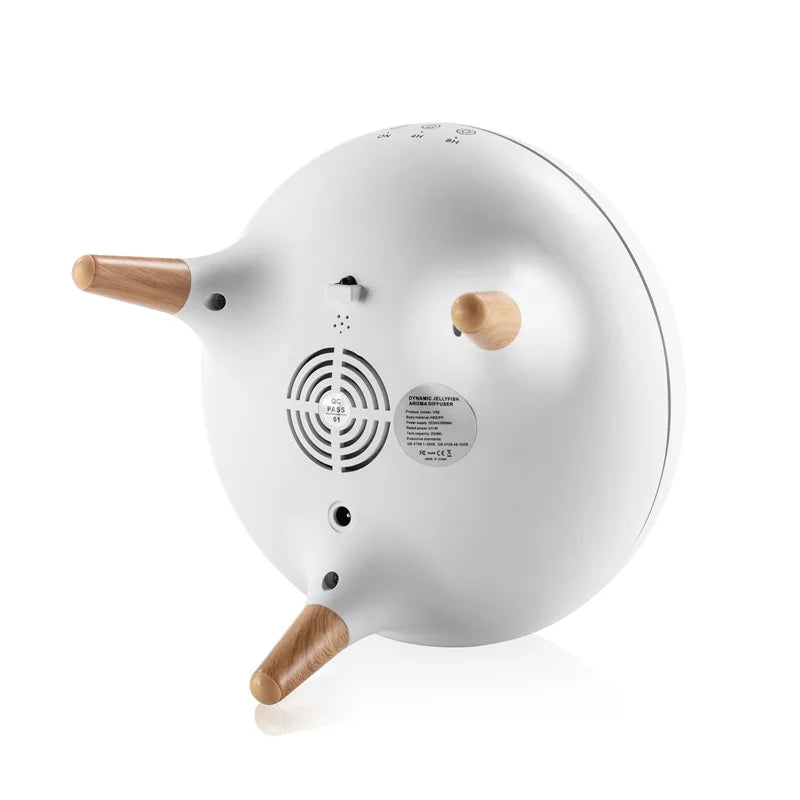 New Arrival 250ml Ultrasonic Flame Aroma Diffuser Jellyfish Spray Humidificador with Remote Control for Desktop Car & Hotel