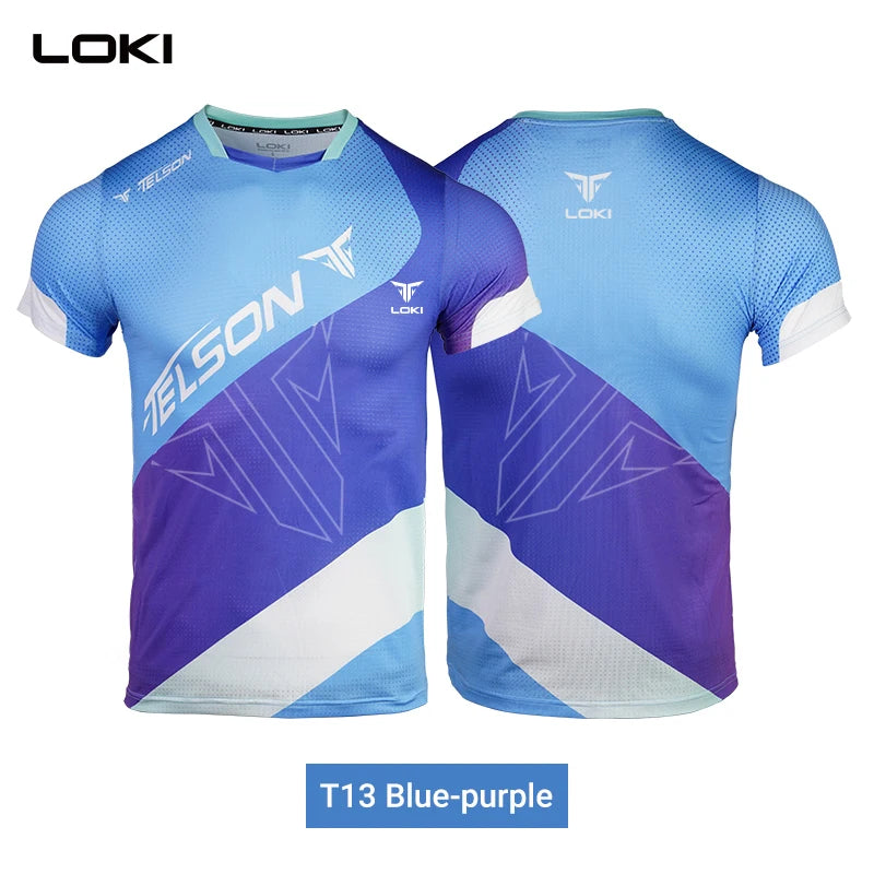 LOKI Sport Wear Quick Dry Men Women Tennis Wear Training Clothes for Table Tennis