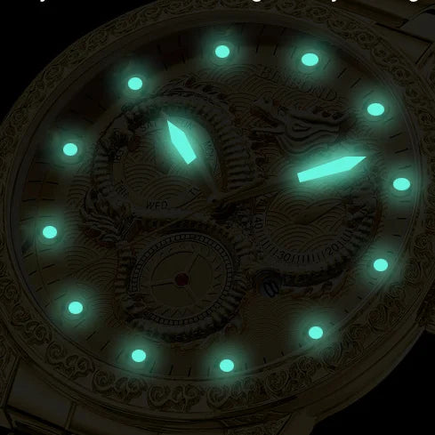 Binbond B3030 3030 Casual Wristwatch Waterproof Luminous Date Stainless Steel High Quality Men Watch Luxury Quartz Men's Watches
