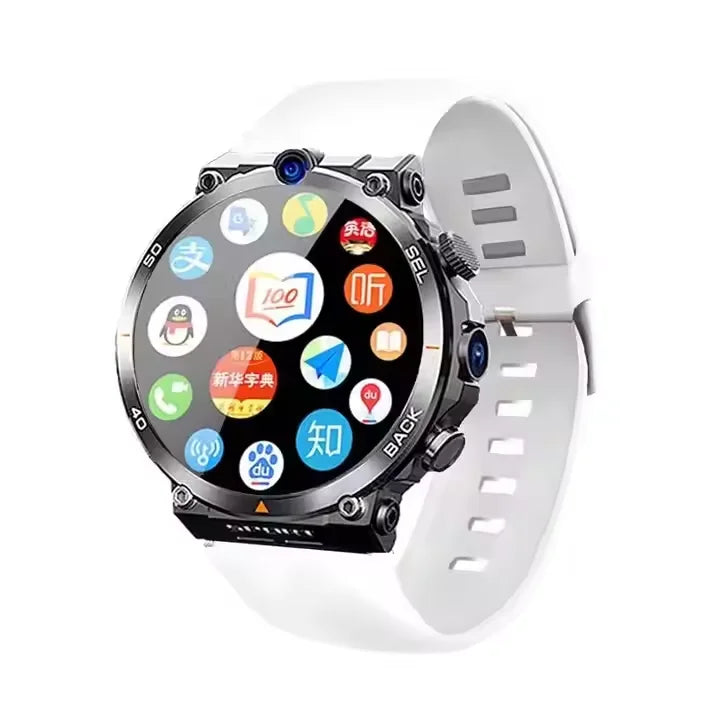 Hot Setting 4G 5G Smart Watch H10 WiFi GPS Dual Camera Video Call NFC 8+128GB 900MAH Battery Android Sport Smart Watch