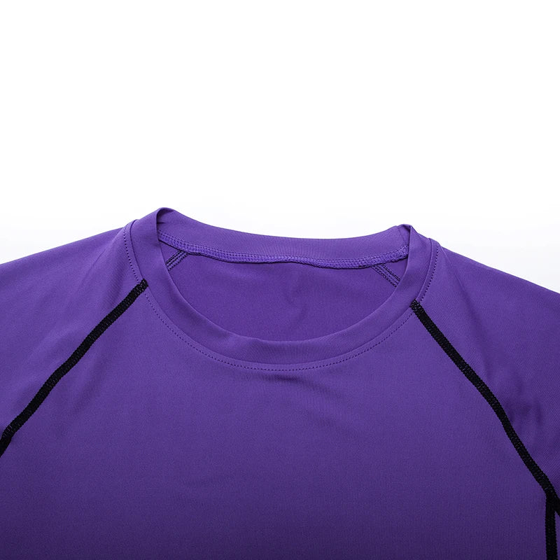 Men's Summer Sports Top Short-Sleeved Quick Drying T-Shirt for Fitness Jogging Volleyball Basketball Gym Fitness Sets