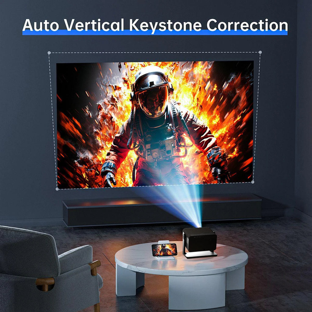 Wholesale H3 Android Projector 1080P Native Smart Home Cinema 4K Full Hd Projectors Auto Focus Mini Portable Outdoor Proyector