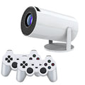 2025 Outdoor  Mini Portable 720P 1080P Smart Android Projector 2-in-1 Video Game Console LCD 3D WiFi Home F300 Projector