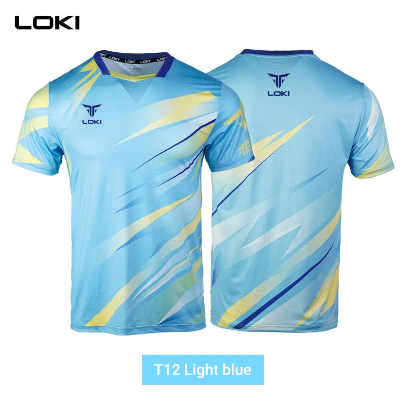 LOKI Sport Wear Quick Dry Men Women Tennis Wear Training Clothes for Table Tennis