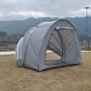 2 in 1 Outdoor Bike & Scooter Storage Cover Tent for Patio Furniture Bicycle Motorcycle Lawn Mower Storage