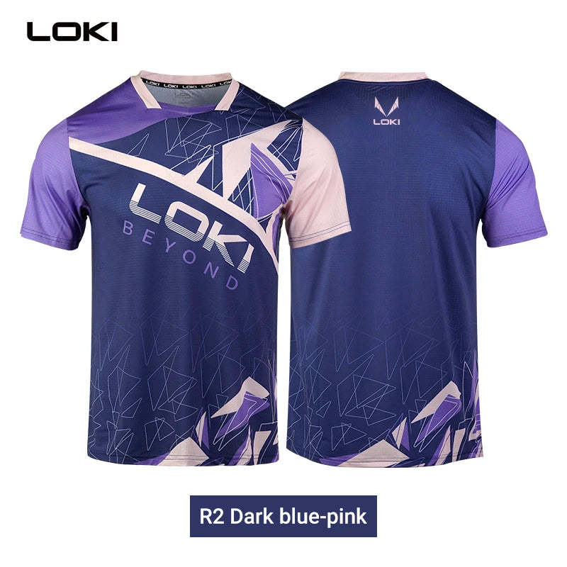 LOKI Sport Wear Quick Dry Men Women Tennis Wear Training Clothes for Table Tennis