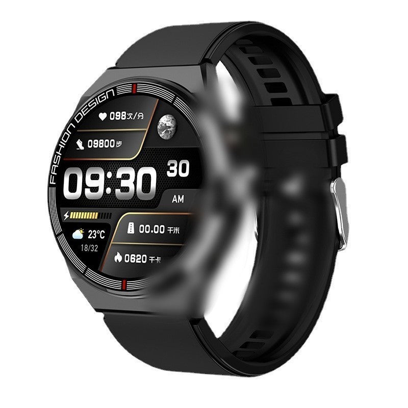 Huaqiangbei Gt3/8/C4P Porsche-Style Smart Sports Watch with Heart Rate and Blood Pressure Monitoring, Nfc, Bluetooth Calling