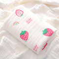 Baby Bath Towel Newborn Bathrobe Cotton Swaddle Blanket for Boy Girl 4-Layer Gauze Infant Washcloth Children's Blanket