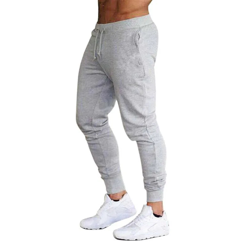 Joggers Sweatpants Men Casual Quick Dry Pants Gym Fitness Workout Sportswear Trousers Male Outdoor Autumn Winter Trackpants